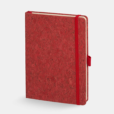 Блокнот Cork County  (Красный)