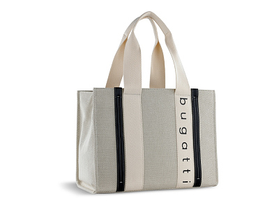 Сумка-тоут женская Ambra (Бежевый, черный)