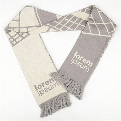 Шарф на заказ Tricksy Classic Fint, L, полушерсть