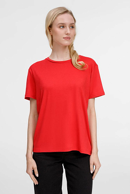 Футболка унисекс Senti, красная (Красный)