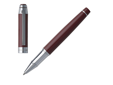 Ручка-роллер Heritage Red (Красный/серебристый)