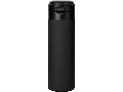 Вакуумная термокружка c кнопкой Guard, soft-touch, 400 мл, тубус