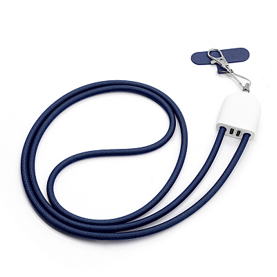 Кабель - ланьярд МультиЛинк 66 Вт, синий