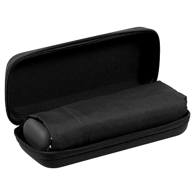 Зонт складной Five, черный (Чёрный)