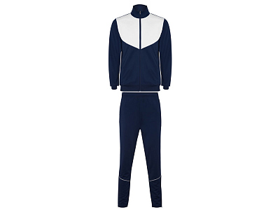 Спортивный костюм Evans, мужской (Синий нэйви/белый)