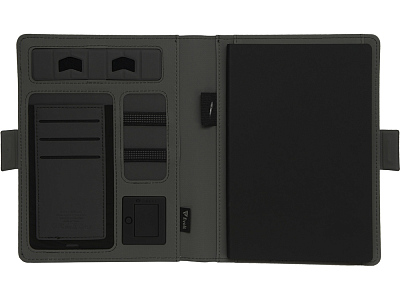 Органайзер с беспроводной зарядкой Powernote, 5000 mAh