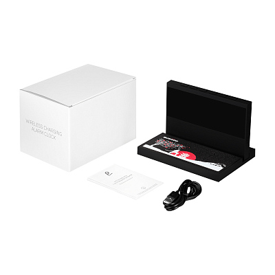 Зарядная станция с часами 15W Глори (Glory)