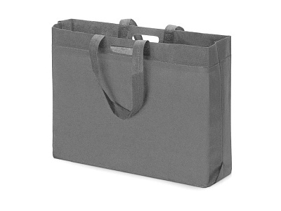 Сумка для покупок Scope из нетканого материала (Графит) Сумка для покупок Scope из нетканого материала (Графит)