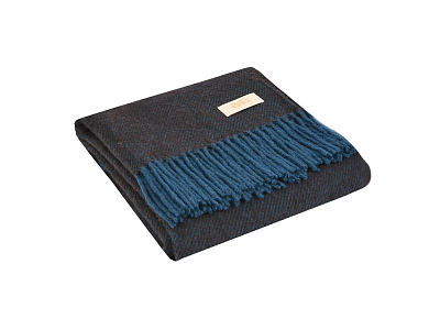 Плед MUMBAI (Тёмно-синий)