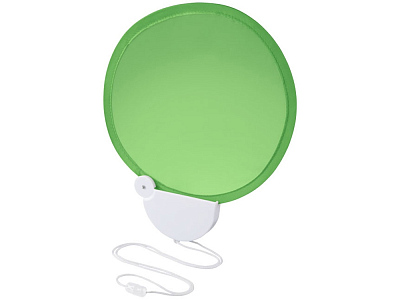 Складной вентилятор (веер) Breeze (Лайм/белый)