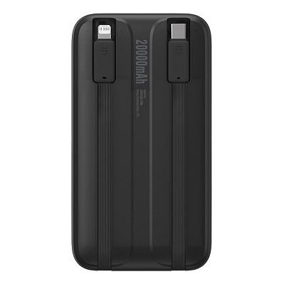 ПЗУ Baseus Comet Series Dual-Cable 20000mAh 22.5W  (Черный)