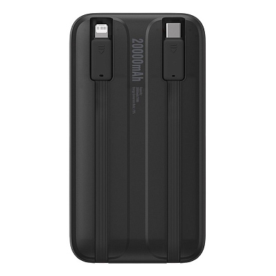 ПЗУ Baseus Comet Series Dual-Cable 20000mAh 22.5W, черный (Чёрный)