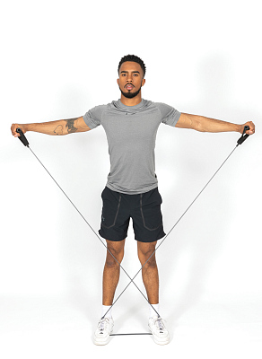 Эспандер Heavy для фитнеса с чехлом