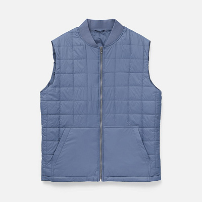 Жилет унисекс Warmbridge  (джинс) (Синий)