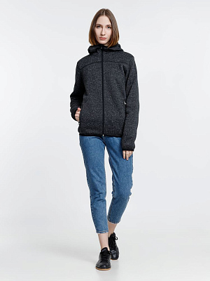 Куртка с капюшоном унисекс Gotland, черная