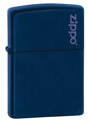 Зажигалка ZIPPO Classic с покрытием Navy Matte, латунь/сталь, синяя, матовая, 38x13x57 мм (Синий)