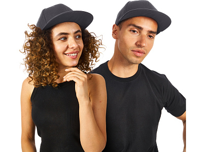 Бейсболка с прямым козырьком Los Angeles 2.0 (Тёмно-серый)