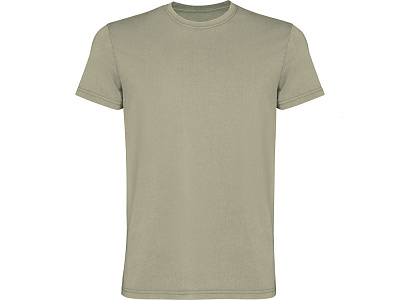 Футболка Corgi, мужская (Светлый хаки выстиранный)