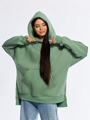 Худи унисекс оверсайз BB Vancouver  S/M (Хаки)