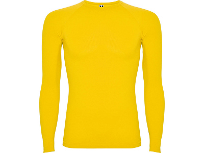 Термофутболка с длинным рукавом Prime мужская (Желтый)
