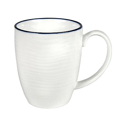 Кружка SEAWAVE в подарочной упаковке (Белый, синий)