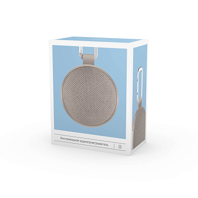 Портативная колонка Rombica Mysound BT-02, коричневый