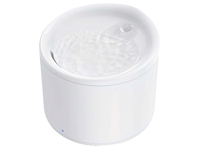 Умная Wi-Fi поилка IoT Pet Fountain, 2500 мл (Белый)