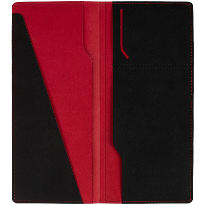 Дорожный органайзер Multimo, черный с красным (Красный)