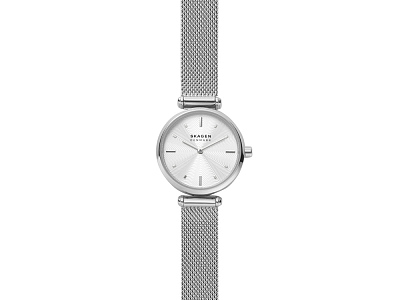 Часы наручные, женские (Корпус- стальной, циферблат- стальной, крепление- стальной)