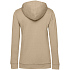 Толстовка с капюшоном женская Hoodie, бежевая - Фото 2