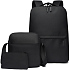 Рюкзак-сет TRAVEL TO GO, Чёрный/Красный - Фото 3
