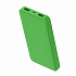Внешний аккумулятор Polus, 10000 Mah, софт-тач покрытие, зеленый - Фото 3
