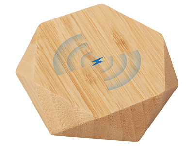 Беспроводное зарядное устройство Gex, 15 Вт (Натуральный)