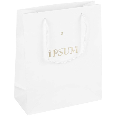 Пакет бумажный Vid S, белый