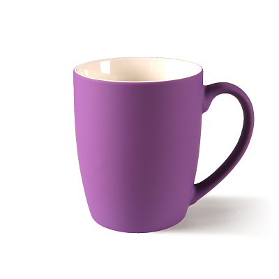 Кружка MATFEY soft touch 350 мл (Фиолетовый)