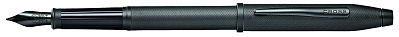 Перьевая ручка Cross Century II Black Micro Knurl, перо M (Черный)