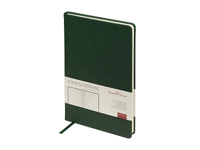 Ежедневник недатированный А5 Megapolis Loft (Зеленый)