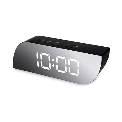 Часы-метеостанция Rumax, черные (Чёрный)