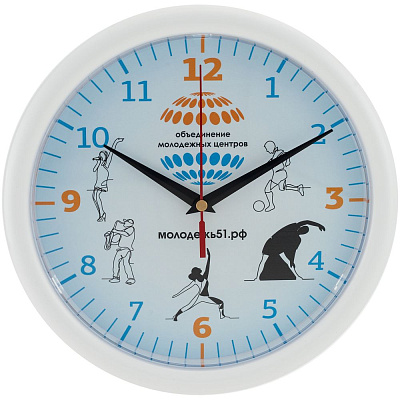 Часы Vivid Small, белые (Белый)