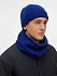 Шапка ComFleece, темно-синяя (кобальт) - Фото 7