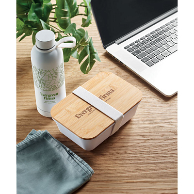 Ланчбокс и бутылка в наборе