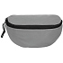 Поясная сумка Manifest из светоотражающей ткани, серая - Фото 2