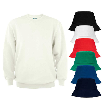 Комплект свитшот + панама на выбор