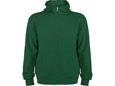 Толстовка на молнии Montblanc унисекс (Бутылочный зеленый)