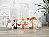 Мягкая игрушка Beastie Toys, заяц с белым шарфом - Фото 7