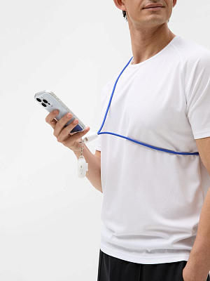 Кабель-ланьярд energyFlex Pro, синий