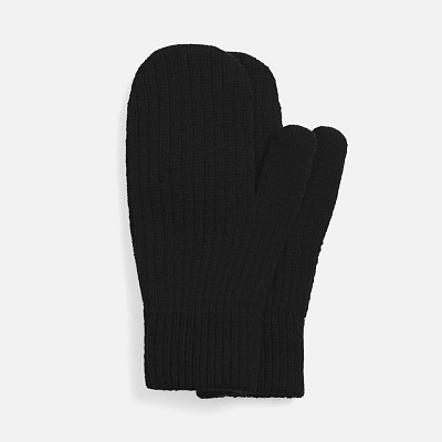 Варежки HappyGo, черные (Чёрный)