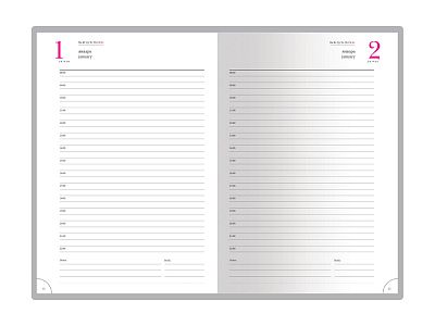 Ежедневник полудатированный А5 Boss