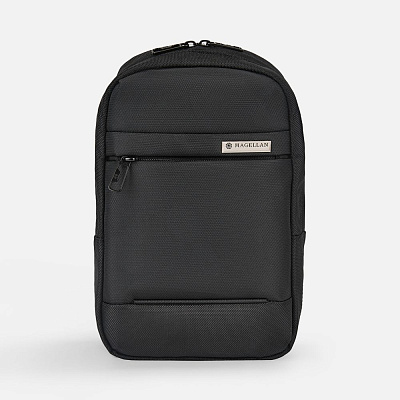 Рюкзак на одно плечо Discovery M, черный (Чёрный)