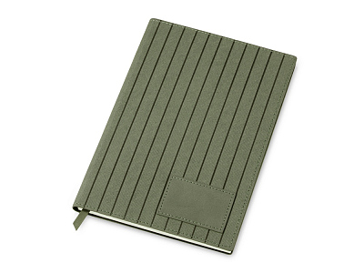 Блокнот в гибкой обложке А5 Bradbury (Зеленый оливковый)